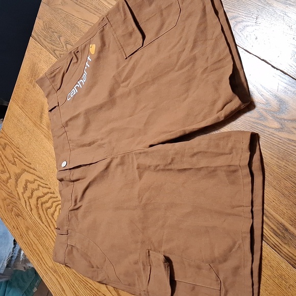 Carhartt Other - CARHARTT Shorts Mens BROWN BRICK 2XL Used OUTDOORS Preowned XXL Cargo ?
